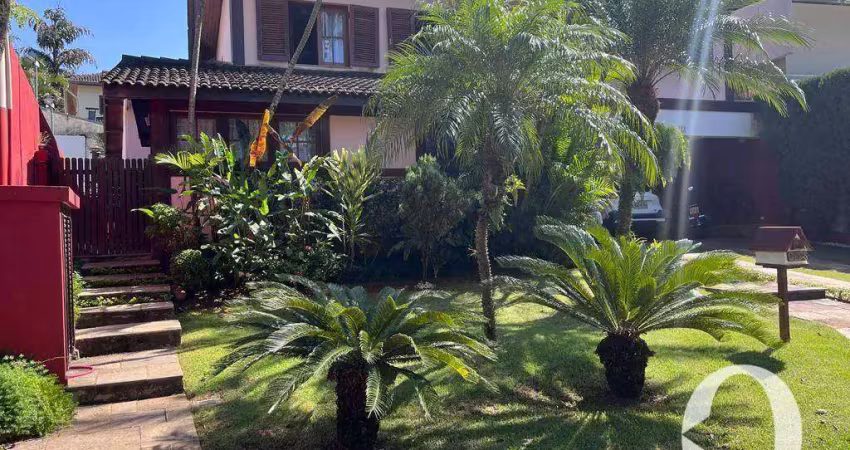 Casa com 4 dormitórios à venda, 350 m² por r$ 3.200.000,00 - alphaville 10 - santana de parnaíba/sp