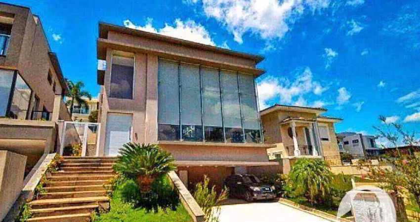 Casa com 4 dormitórios à venda, 425 m² por r$ 4.400.000 - burle marx - santana de parnaíba/sp