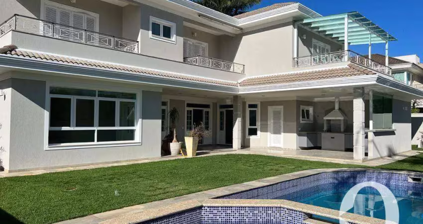 Casa com 5 dormitórios para alugar, 674 m² por r$ 43.534,17/mês - alphaville 01 - barueri/sp