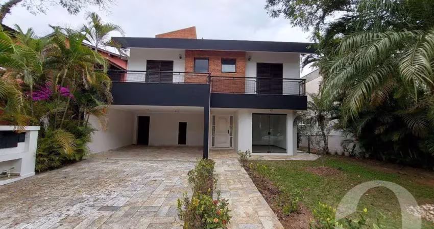 Casa com 3 dormitórios para alugar, 295 m² por r$ 13.980,00/mês - alphaville 06 - santana de parnaíba/sp