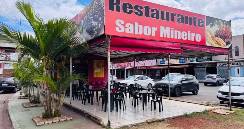 Vendo quiosque restaurante samambaia norte, qr 410, ponto consolidado e alto faturamento