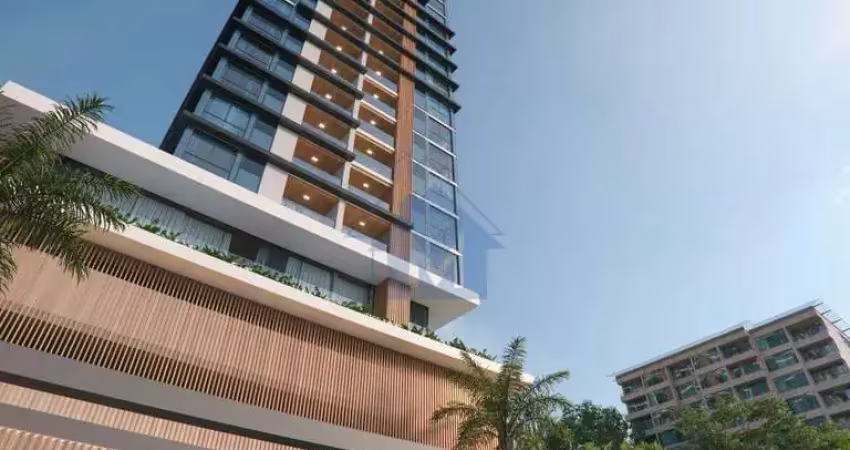 Apartamento 1 suíte e 1 quarto novo no centro, condomínio super completo!