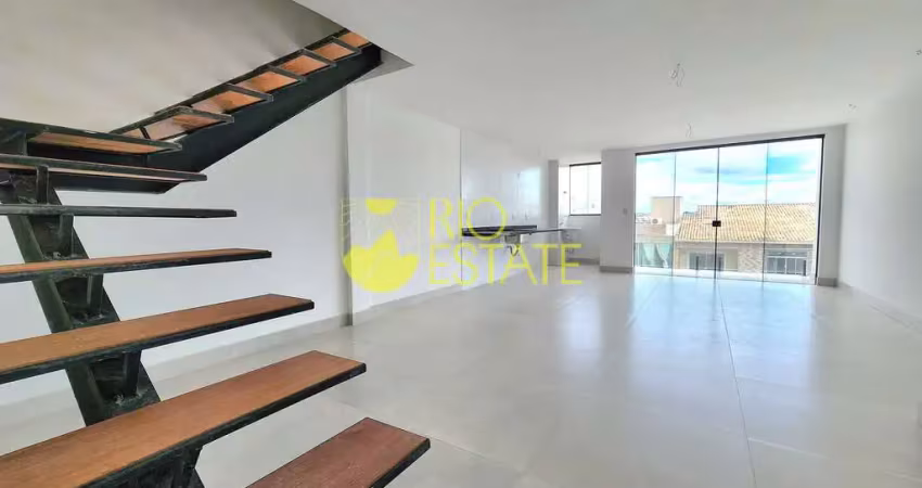 Cobertura com área gourmet, 3 quartos, 180m2, jardim amália, volta redonda/rj