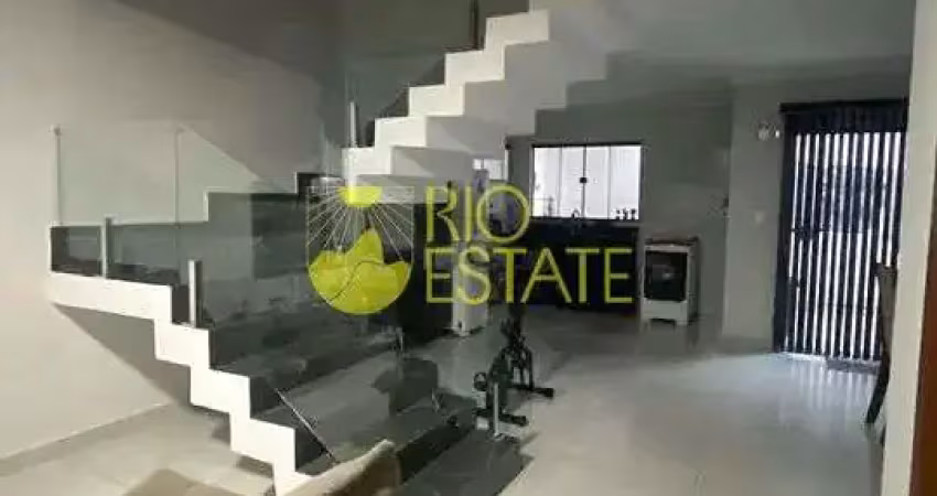 Casa triplex linda, alto padrão, 3 quartos, 170m2, à venda, barreira cravo - volta redonda, rj