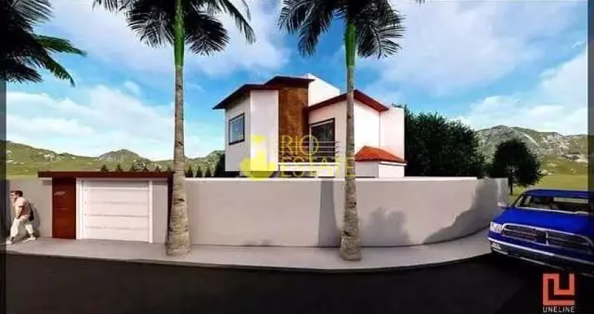 Casa 2 quartos em construção, 108m2, santa rosa -- barra mansa/rj