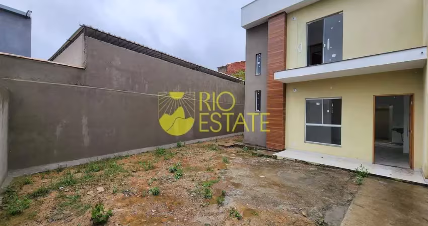 Casa duplex com quintal grande, 125m², volta redonda, rj