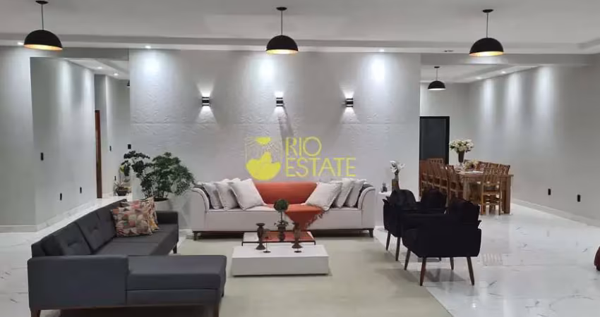 Casa luxuosa à venda, alto padrão, 5 suítes, 631m2, jardim amália - volta redonda, rj