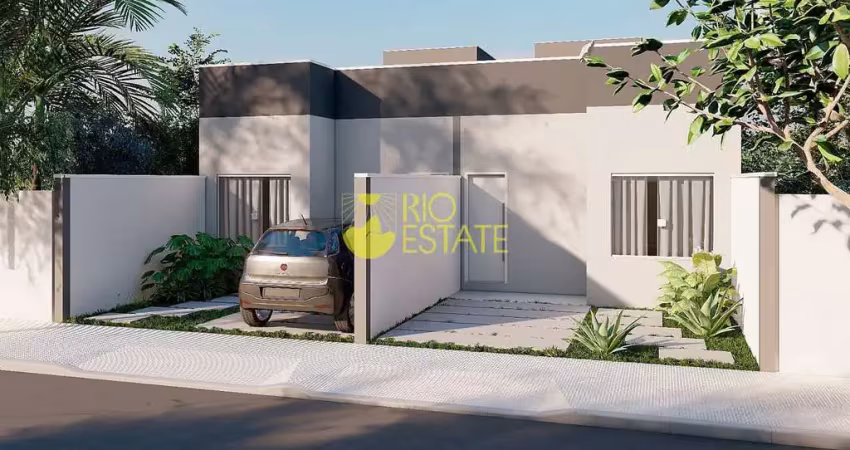 Casa nova à venda, 2 quartos, 65m2, vista alegre - barra mansa/rj