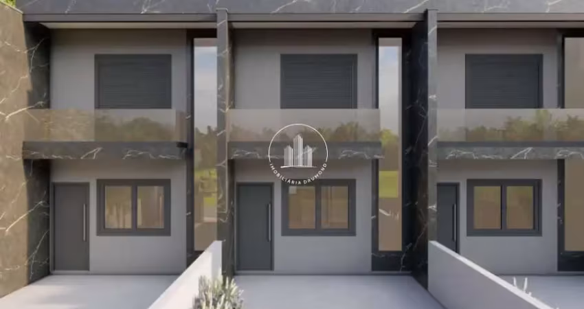 Sobrado geminado 2 quartos 80m² - ponte do imaruim - plc