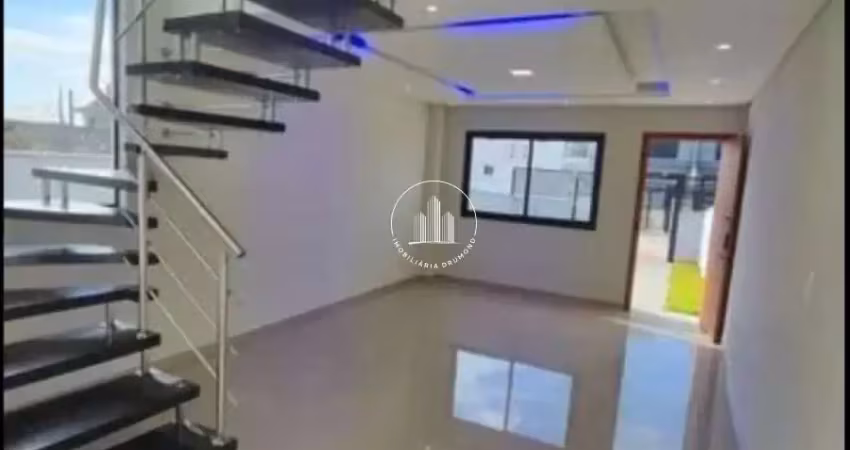 Sobrado geminado 2 quartos com 2 suítes - aririú - plc