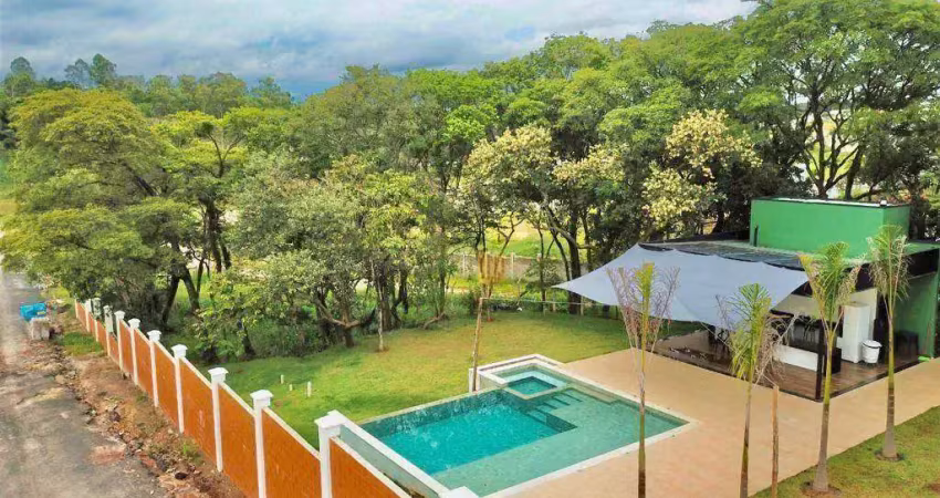Chácara à venda, 880 m² por r$ 660.000,00 - chácara lusitana - hortolândia/sp
