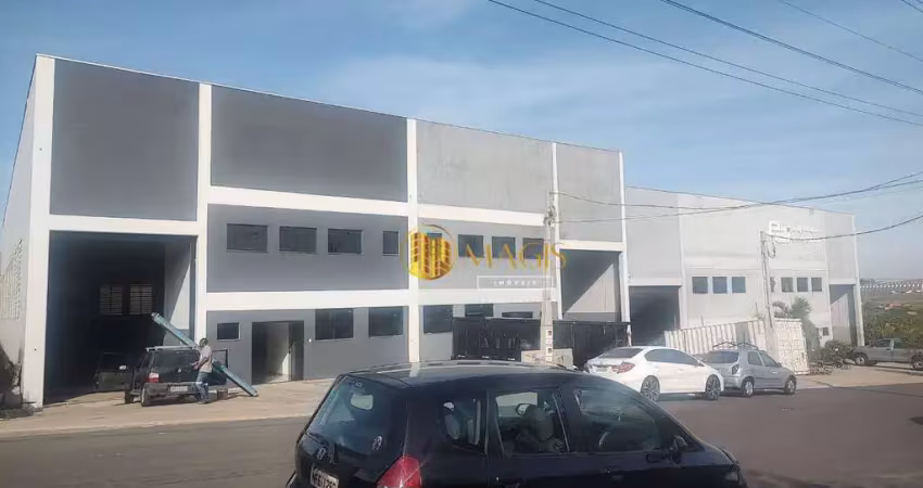Galpão para alugar, 680 m² por r$ 19.612/mês - zeta loteamento empresarial - hortolândia/sp
