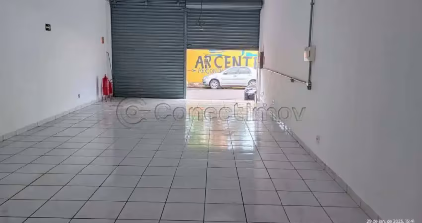 Salão comercial de 60m² com 01 banheiro para locação - campos elíseos