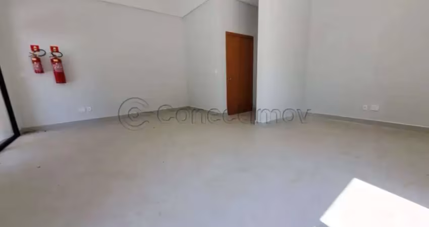 Sala comercial de 42m² com 01 banheiro disponível para locação  - jardim recreio
