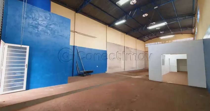 Salão comercial de 284m² com02 banheiros para locação - jardim anhangüera