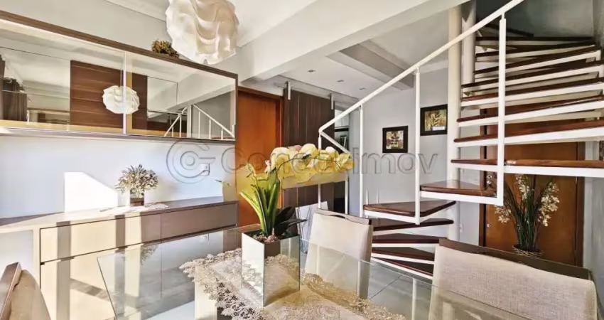 Apartamento cobertura de 90m² disponível para venda - santa cruz do josé jacques