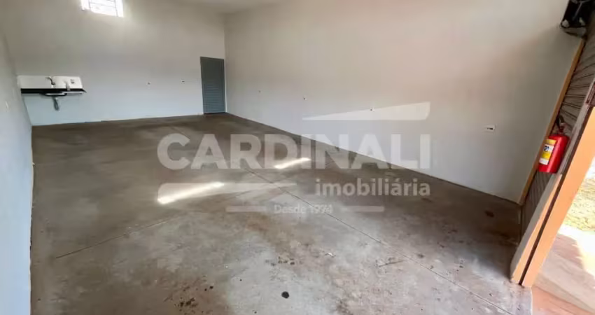 Salão comercial de 42m² com 02 banheiros  disponível para locação - parque das gaivotas