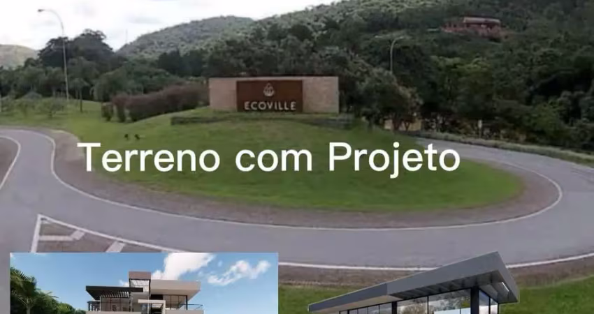 Terreno em condomínio para venda em araçariguama, ecoville