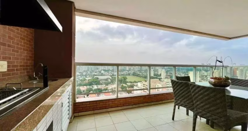 Penthouse com vista hipica 2suítes masters churrasqueira piscina privativo mobiliada