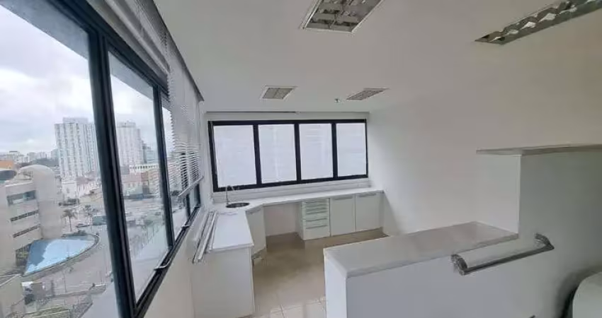 Conjunto comercial ideal para odontologia, com 45 m2, sendo 2 salas para atendimento, recepção e 1 vaga.