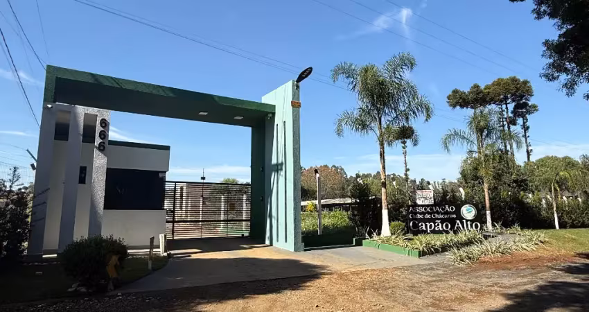 Terreno /chácara a venda  - condomínio de chácaras capão alto - área total: 1.000 m²