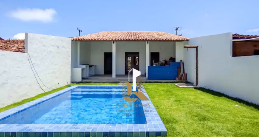 Casa a venda na rota ecológica dos milagres – 03 suítes – piscina