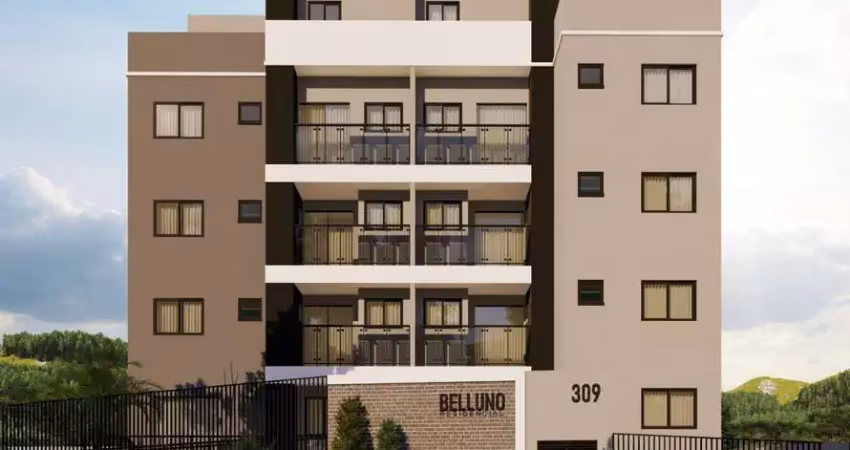Apartamento para venda em pinhais, centro, 2 dormitórios, 1 suíte, 2 banheiros, 1 vaga