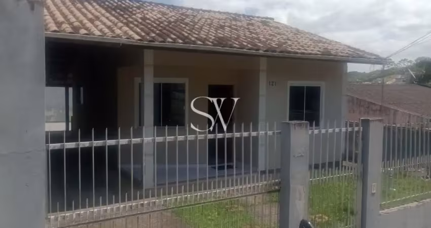 Casa padrão a venda única no terreno com 02 dormitórios em forquílhas/são josé,sc