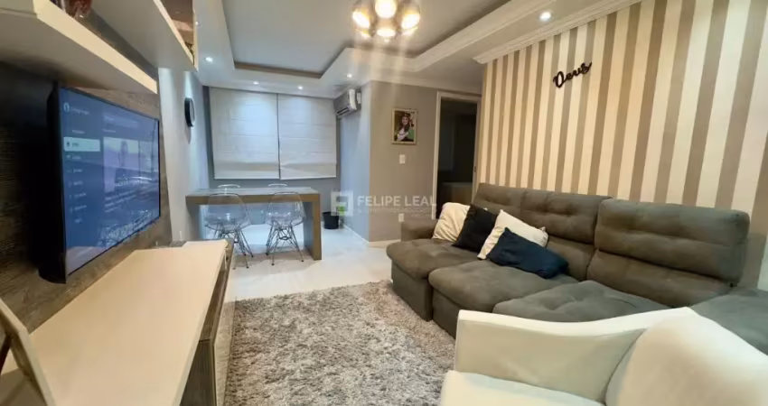 Apartamento em barreiros - são josé com 02 dormitórios e vaga privativa! vaga