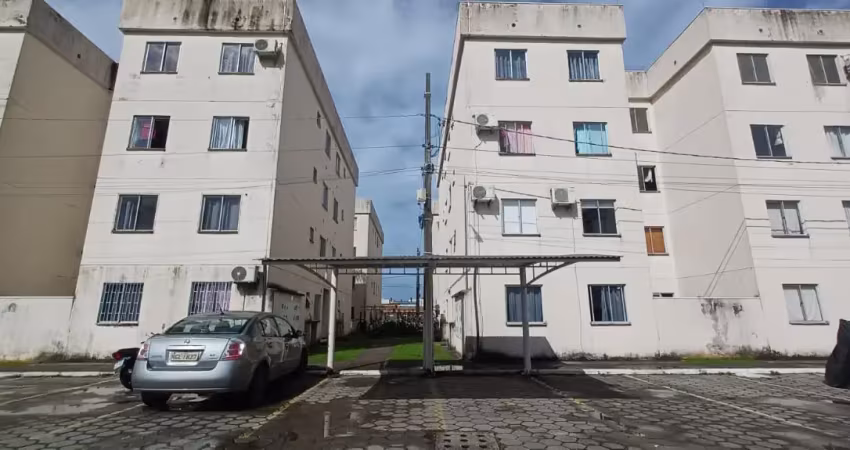 Apartamento a venda de 02 dormitórios com vista livre no bairro guarda do cubatão em palhoça.