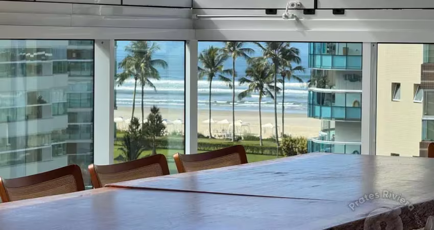 Apartamento pé na areia de alto padrão a venda em riviera