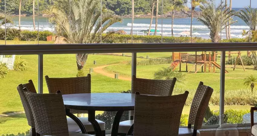 Apartamento pé na areia a venda em riviera de são lourenço.