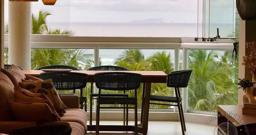 Apartamento com 3 suítes  à venda, 174 m² por r$ 7.750.000,00- riviera módulo 3 - bertioga/sp