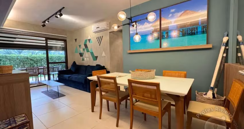 Apartamento garden mobiliado o melhor preço - riviera de são lourenço