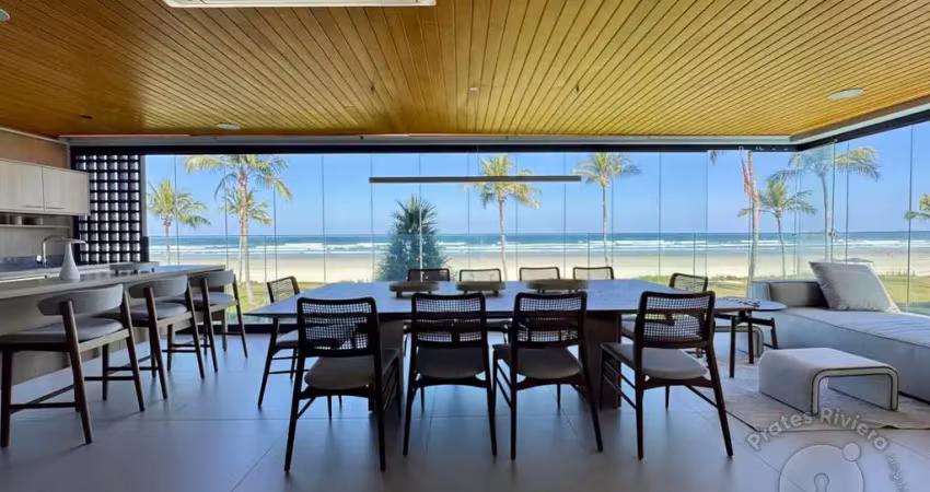 Apartamento pé na areia à venda riviera de são lourenço