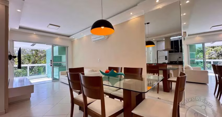 Apartamento a venda no módulo 8 em riviera de são lourenço,