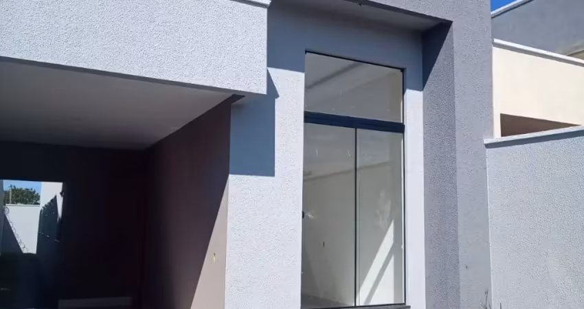 Linda casa 3 quartos 1 suíte pé direito alto e churrasqueira -  zero de entrada