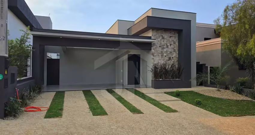 Casa térrea recém construída e com energia fotovoltaica no condomínio portal da mata, ribeirão pret