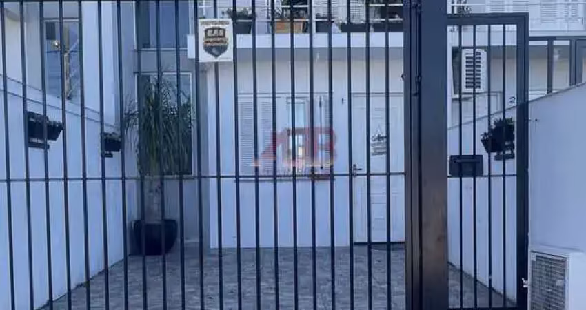 Sobrado geminado à venda em sapiranga, bairro floresta, 76m² de área construída