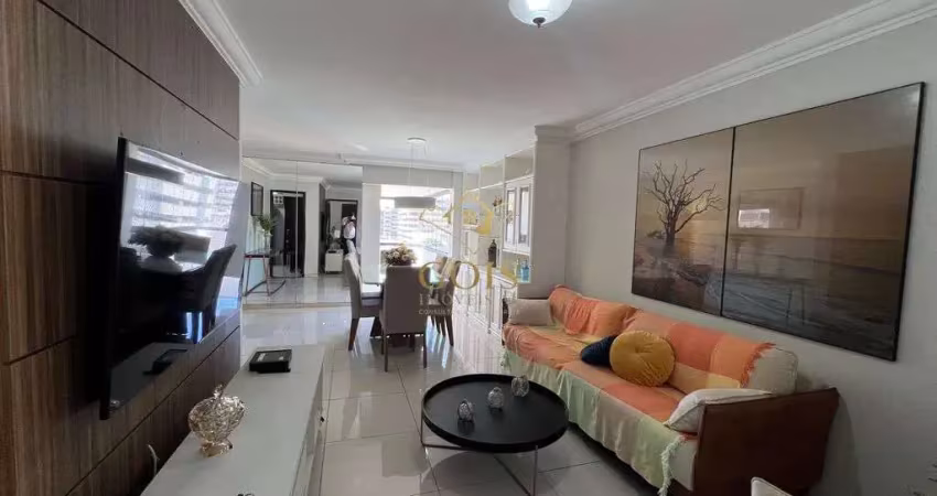 Aluguel - apartamento 3 quartos,1 suíte mobiliado - ponta verde