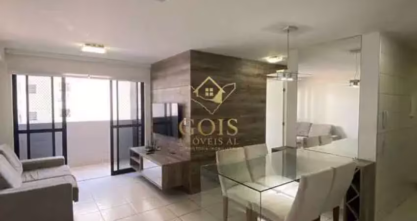 Aluguel – apartamento mobiliado 2 quartos na ponta verde – edf. monte humanari