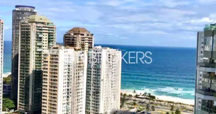 Barra da tijuca | cobertura 4 quartos, sendo 4 suites
