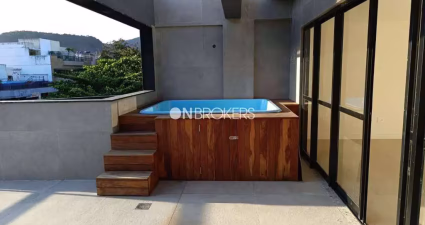Barra da tijuca | cobertura 3 quartos, sendo 3 suites