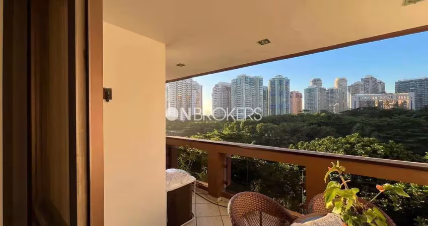 Barra da tijuca | apartamento 3 quartos, sendo 1 suite