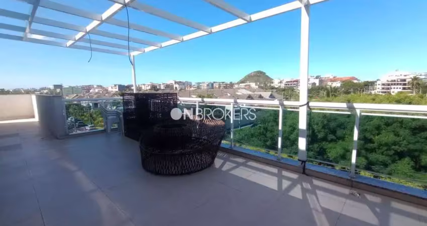 Recreio dos bandeirantes | cobertura 3 quartos, sendo 3 suites