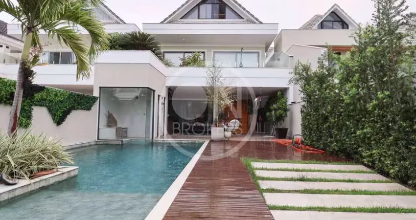Casa para venda com 4 suítes em barra da tijuca com 600m²