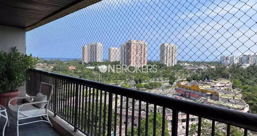 Barra da tijuca | cobertura 5 quartos, sendo 2 suites