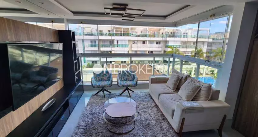 Recreio dos bandeirantes | cobertura 3 quartos, sendo 2 suites