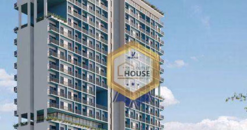 Apartamento studio com 1 dormitório à venda, 33 m² por R$ 380.349 - Jardim Aclimação - Maringá/PR