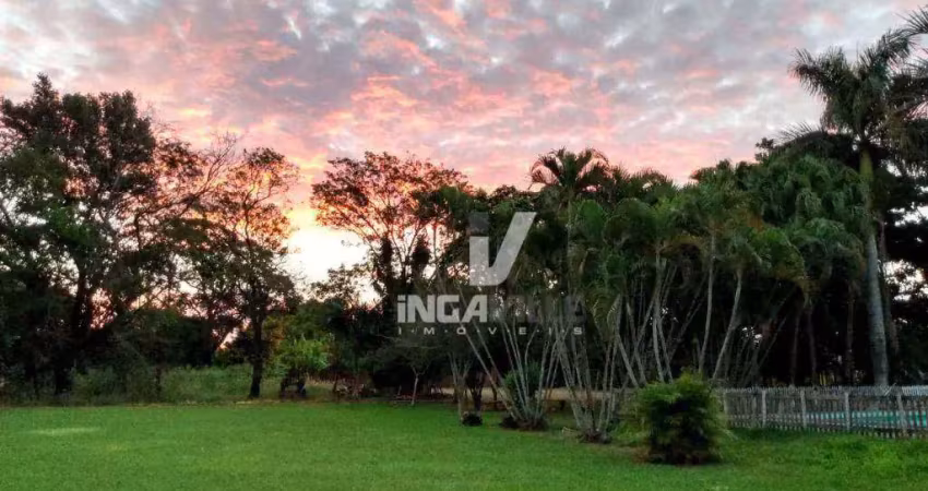 Chácara com 4 quartos, piscina, campo futebol, à  venda, 11000 m² por r$ 4.000.000 - parque das laranjeiras - maringá/pr